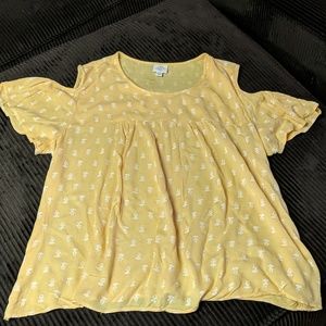 St. John's Bay cold shoulder blouse